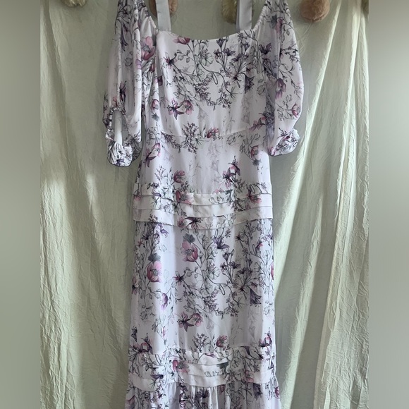 Prose & Poetry Off The Shoulder Floral Maxi Dress 🌵xs - Picture 10 of 13